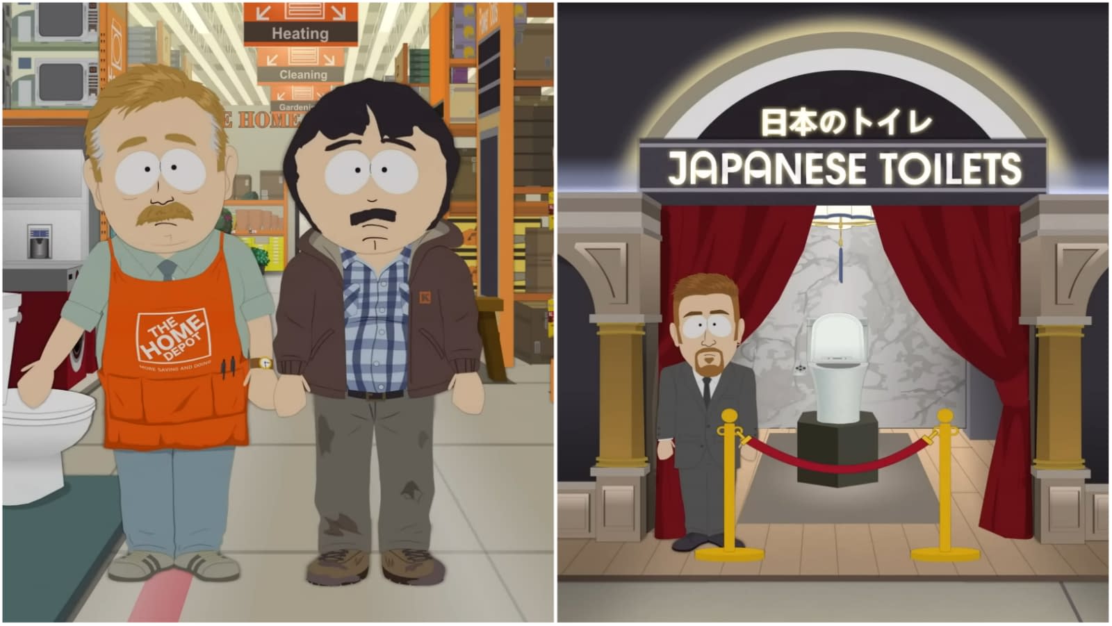 South Park Season 26 Ep. 3 Randy's New Obsession? Japanese Toilets