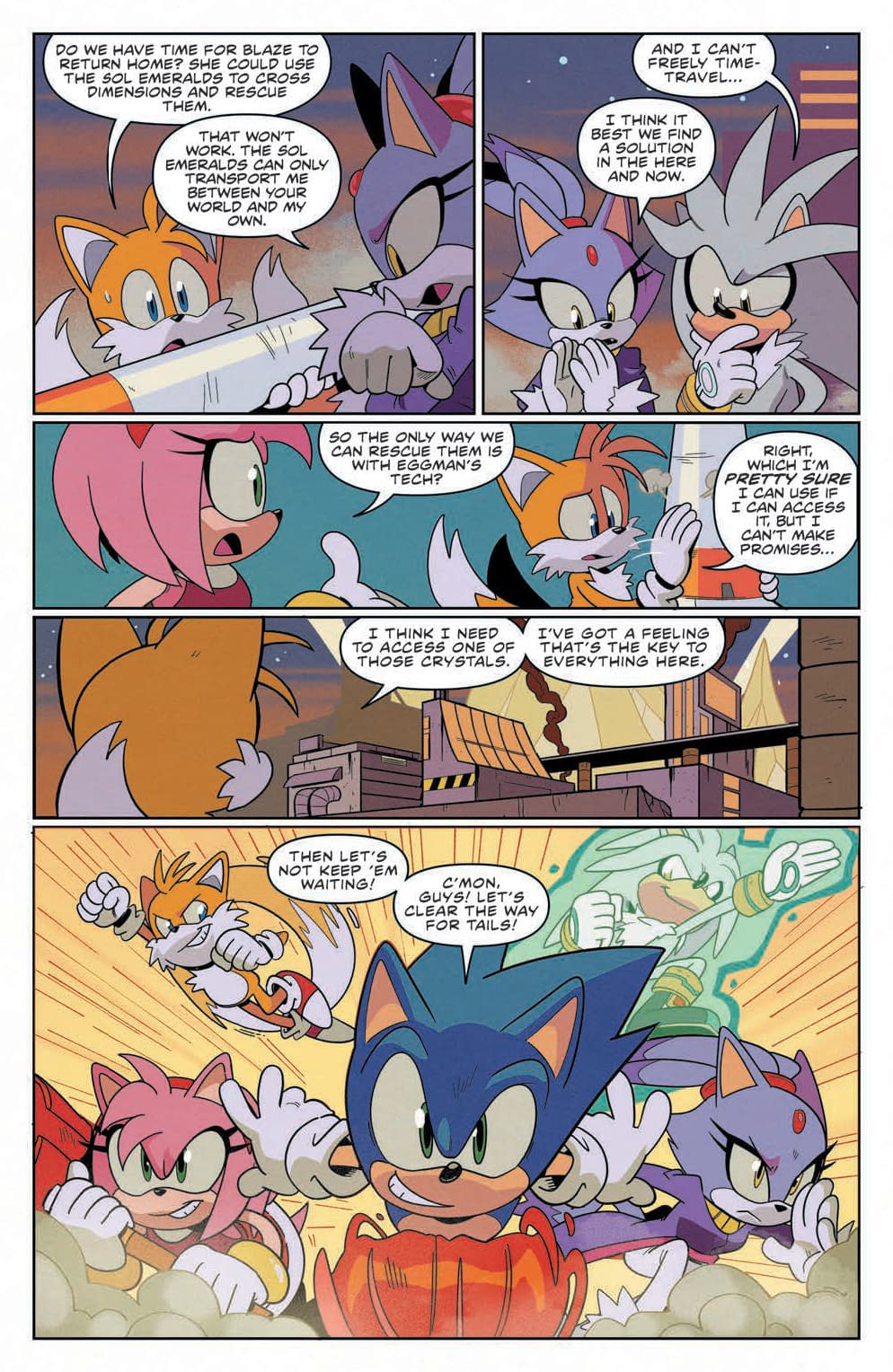 Sonic the Hedgehog #58 Preview: Workers' Rights Violations