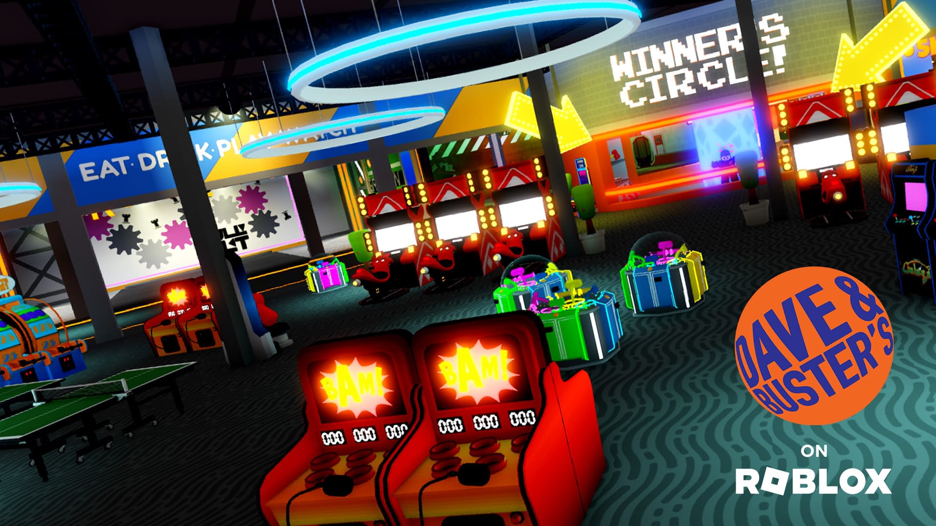 Dave & Buster's Has Launched A New World On Roblox