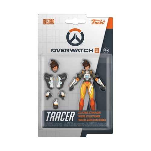  Blizzard Overwatch: Tracer Toy Figure Statues : Toys & Games