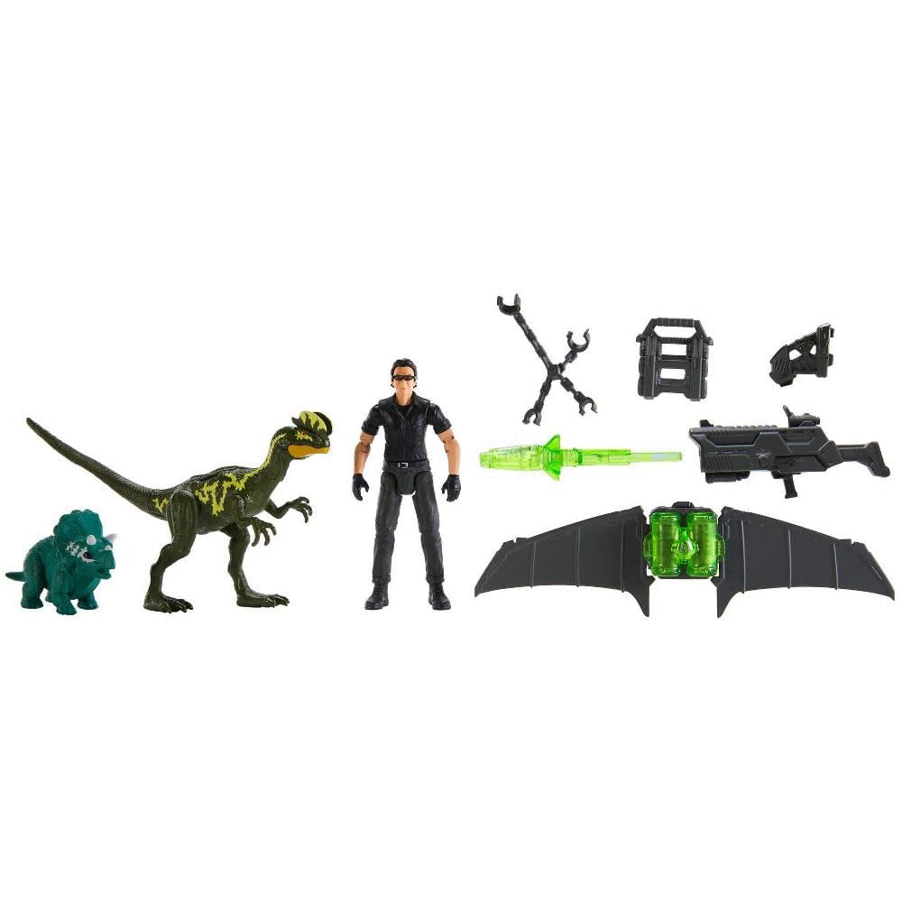 Mattel Announces Jurassic Park 1993 Retro Figure Collection 