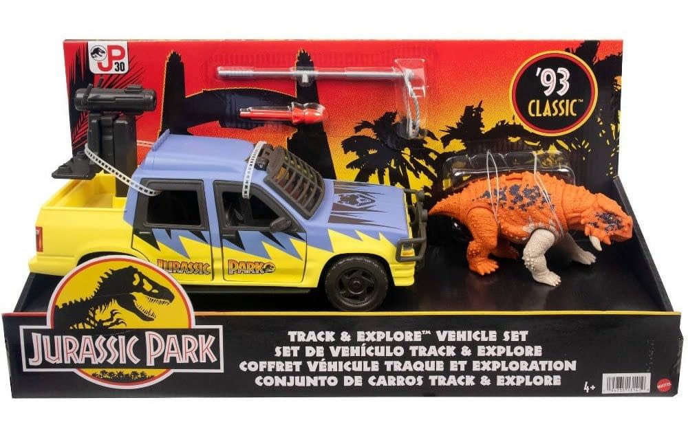 Mattel Announces Jurassic Park 1993 Retro Figure Collection 