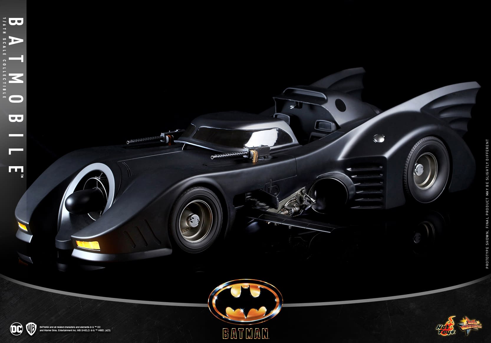 McFarlane Toys announces Burton Batmobile toy