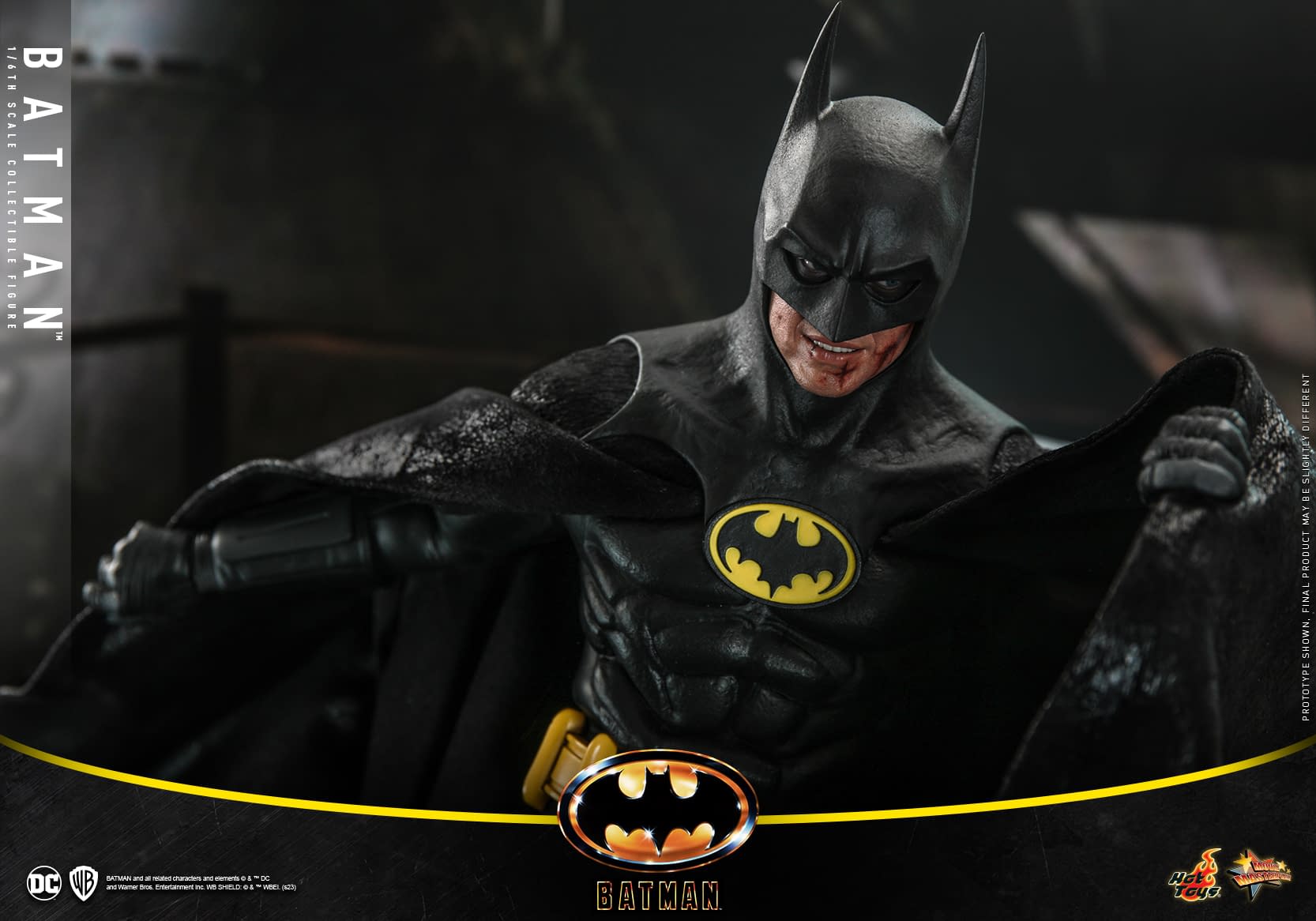 Michael Keaton Returns as Batman with Hot Toys Newest 1/6 Release