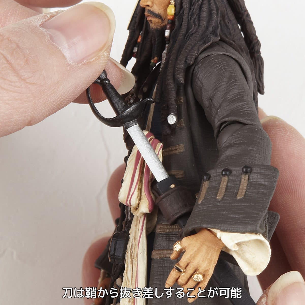 Captain Jack Sparrow is Back with Kaiyodo's Revoltech Figure Line