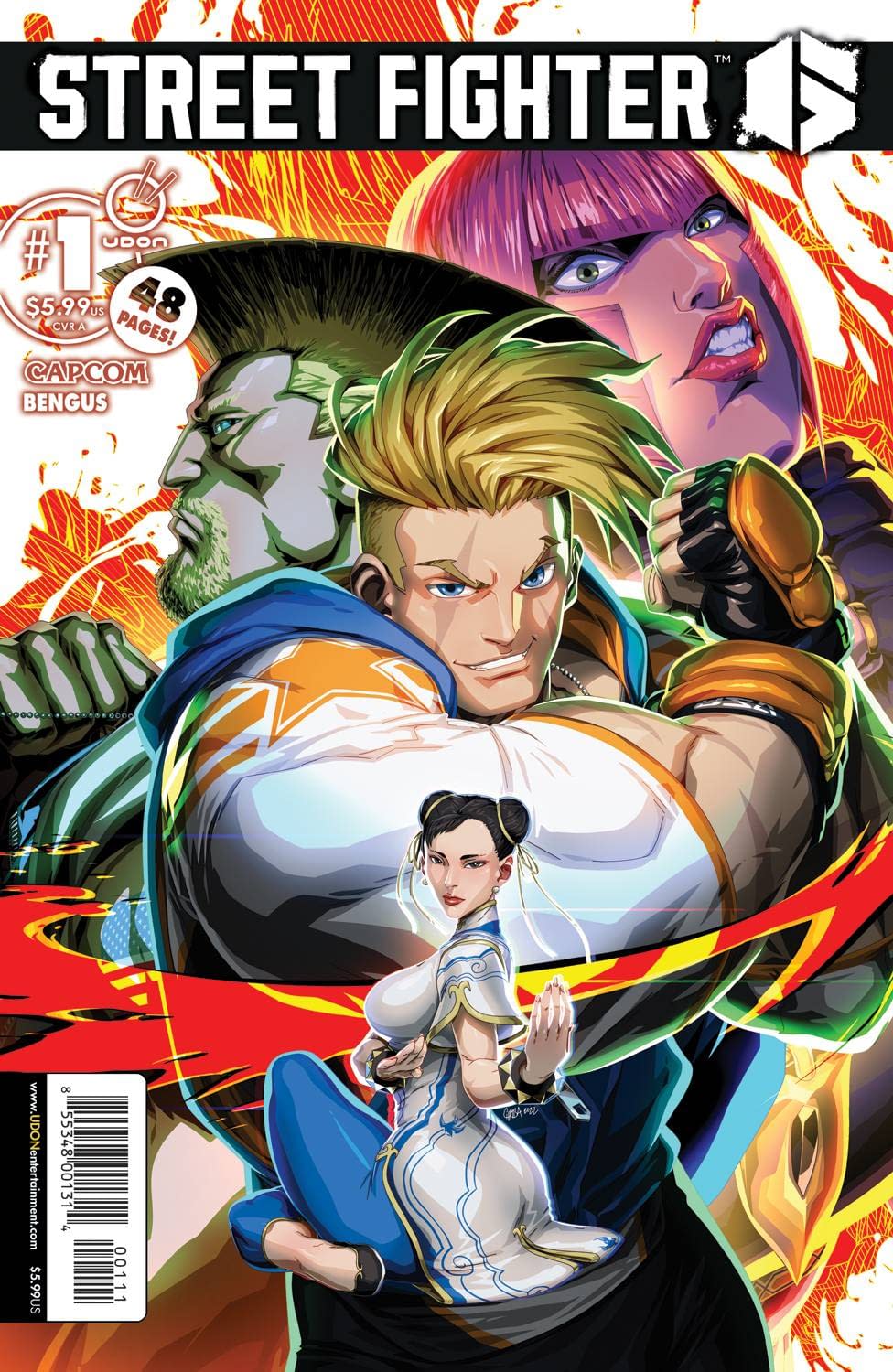 Street Fighter 6 Four Solicits Gets Comics Udon\'s 2023 Weekly May in