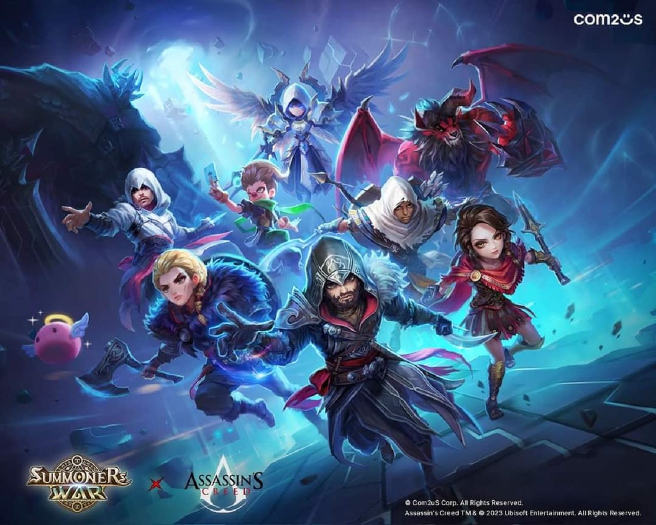Summoners War Sky Arena Reveals Details For Assassins Creed Collab