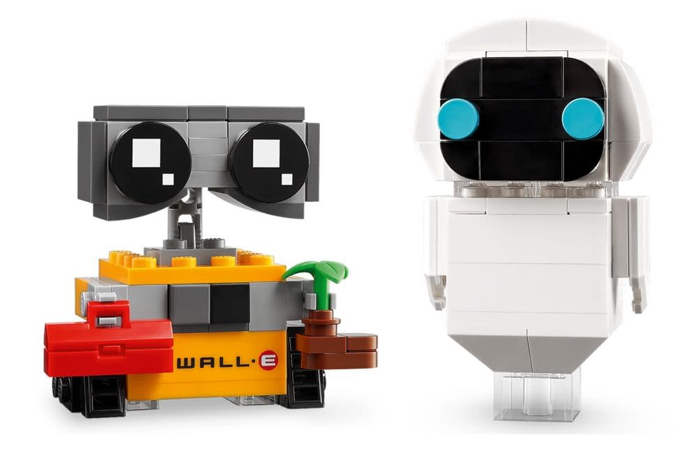 New Adventures Await WALLE and EVE with New LEGO BrickHeadz Set