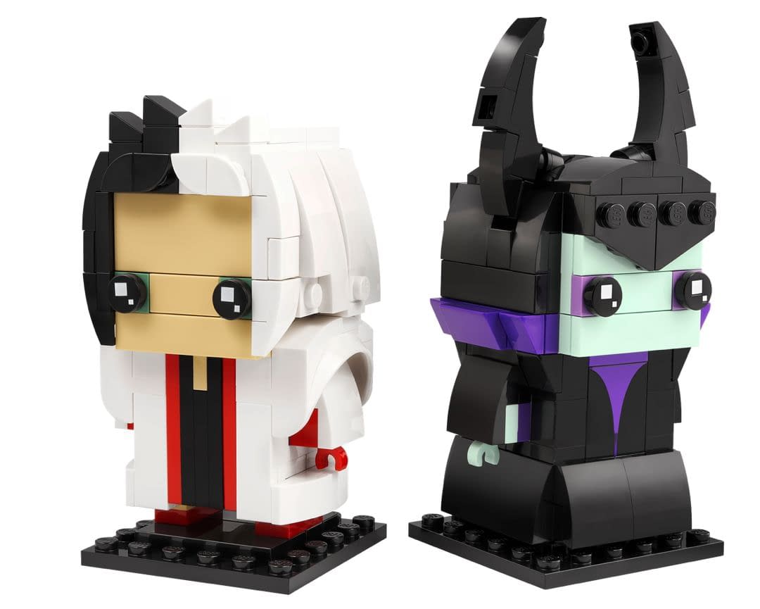 Disney Villains Bring Their Evil Plan to LEGO's BrickHeadz Collection 