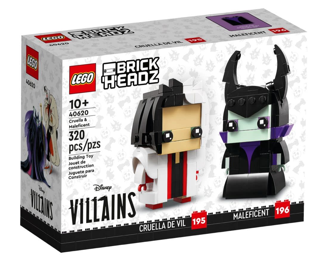 Disney Villains Bring Their Evil Plan to LEGO's BrickHeadz Collection 