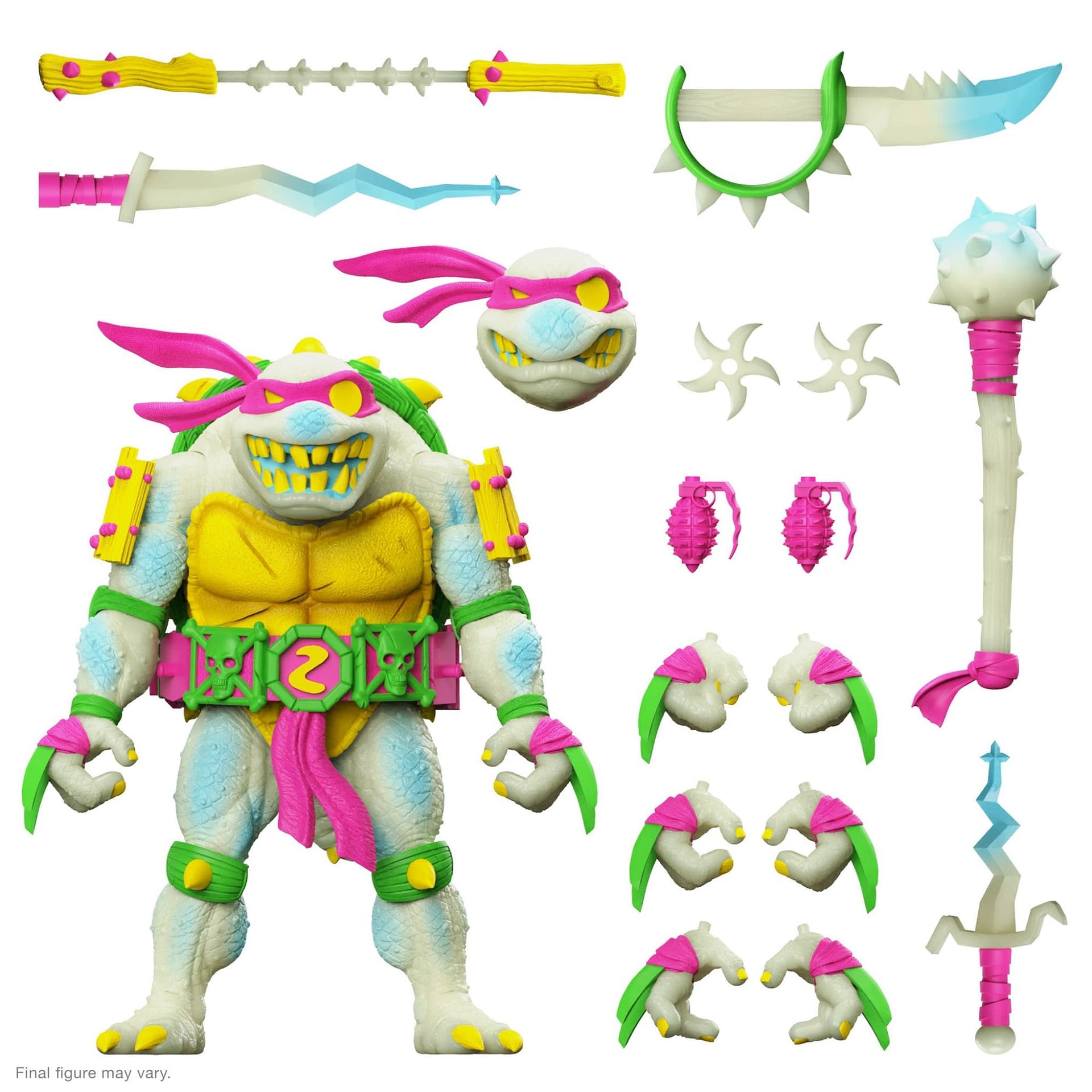 Exclusive TMNT Glow in the Dark Slash Figure Revealed by Super7