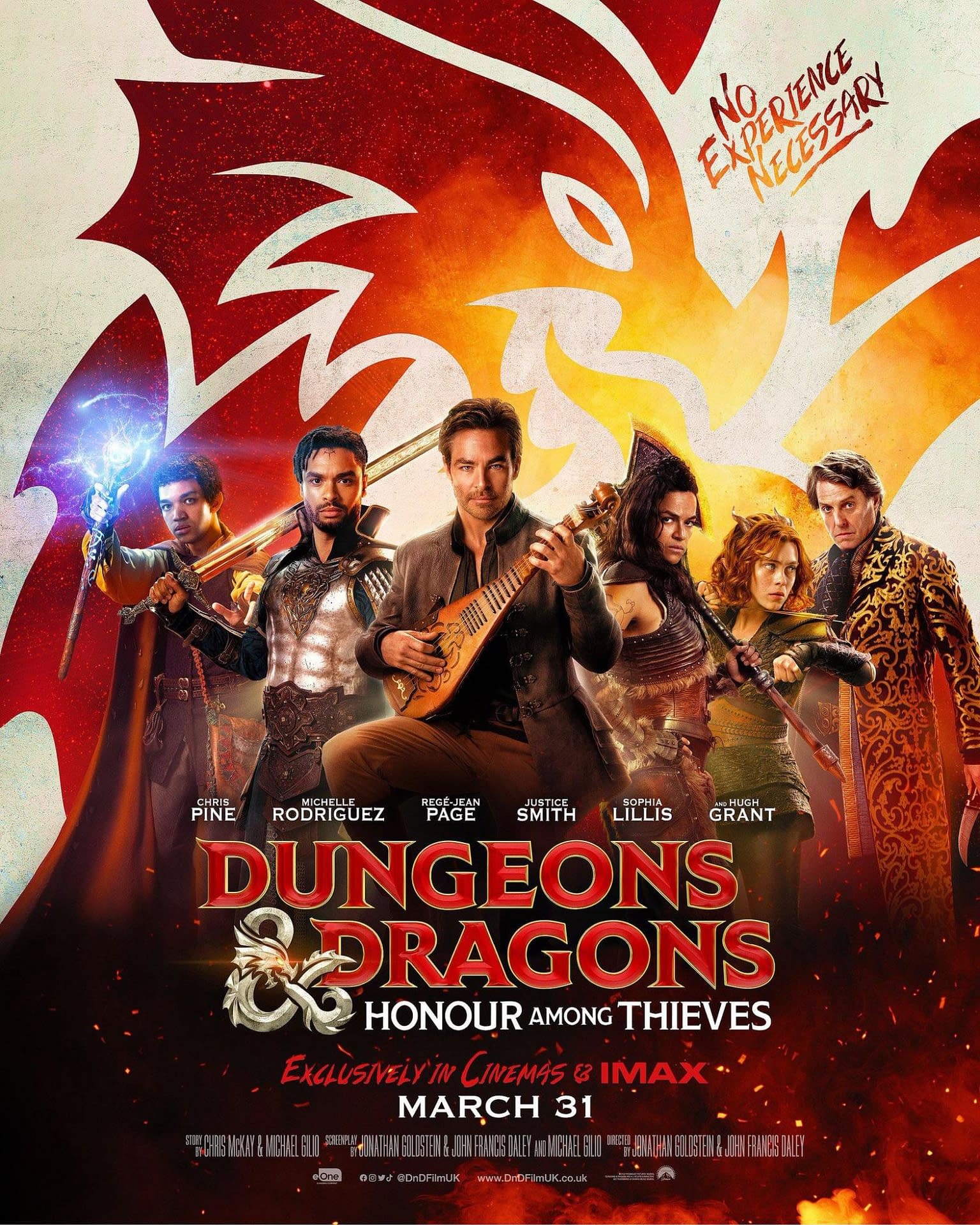 Dungeons & Dragons Honor Among Thieves New International Poster