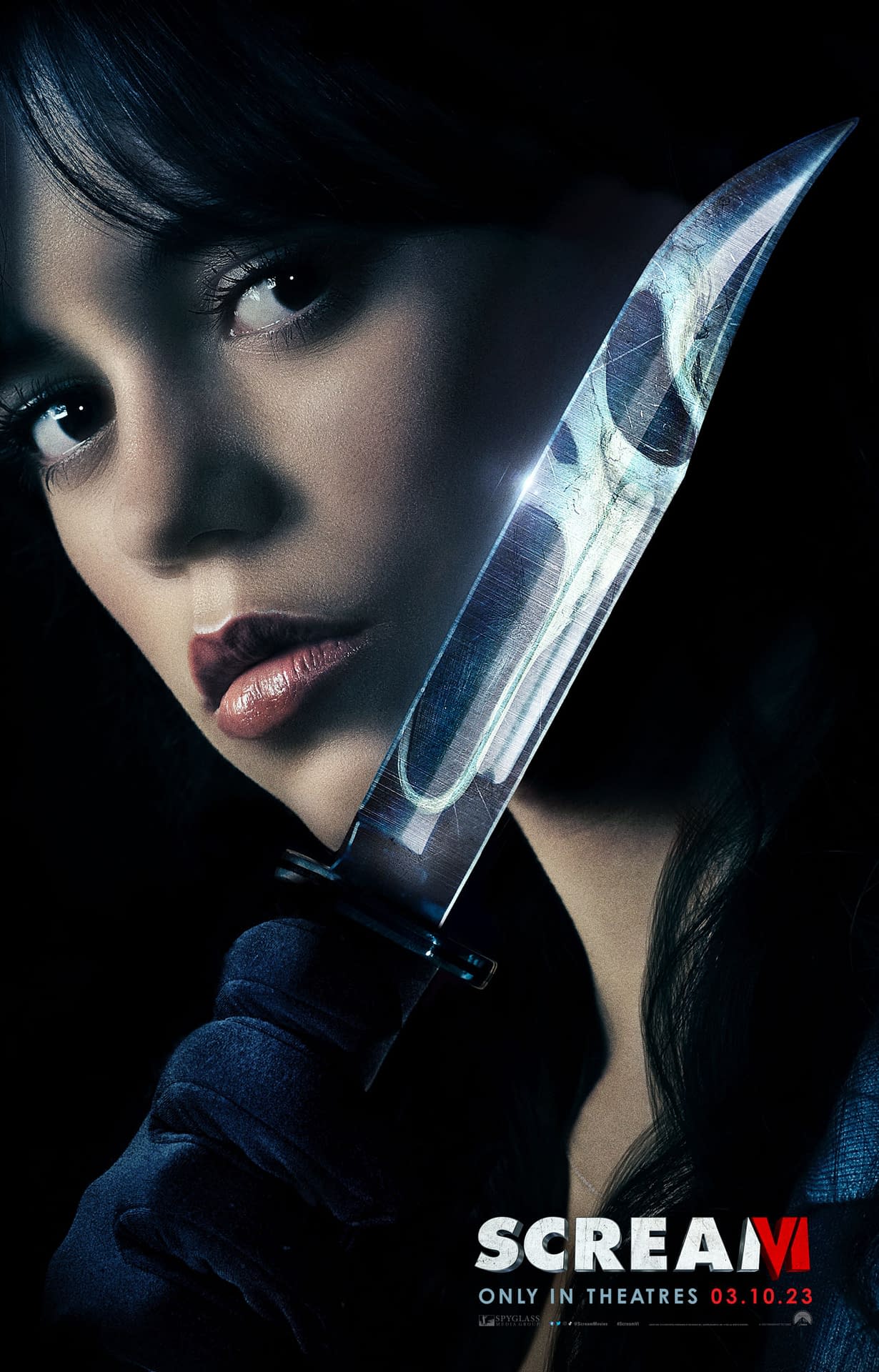 Scream 6 (Jenna Ortega, Melissa Barrera) Movie POSTER - Lost Posters