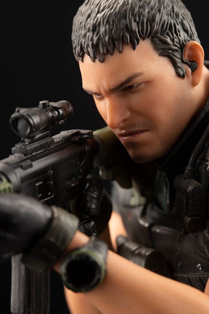 Resident Evil: Vendetta Horror Debuts at Kotobukiya with Chris Redfield 