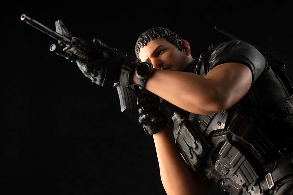 Resident Evil: Vendetta Horror Debuts at Kotobukiya with Chris Redfield 