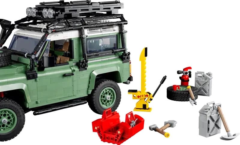LEGO Goes Off-Road with new Icons Land Rover Classic Defender 90 Set 