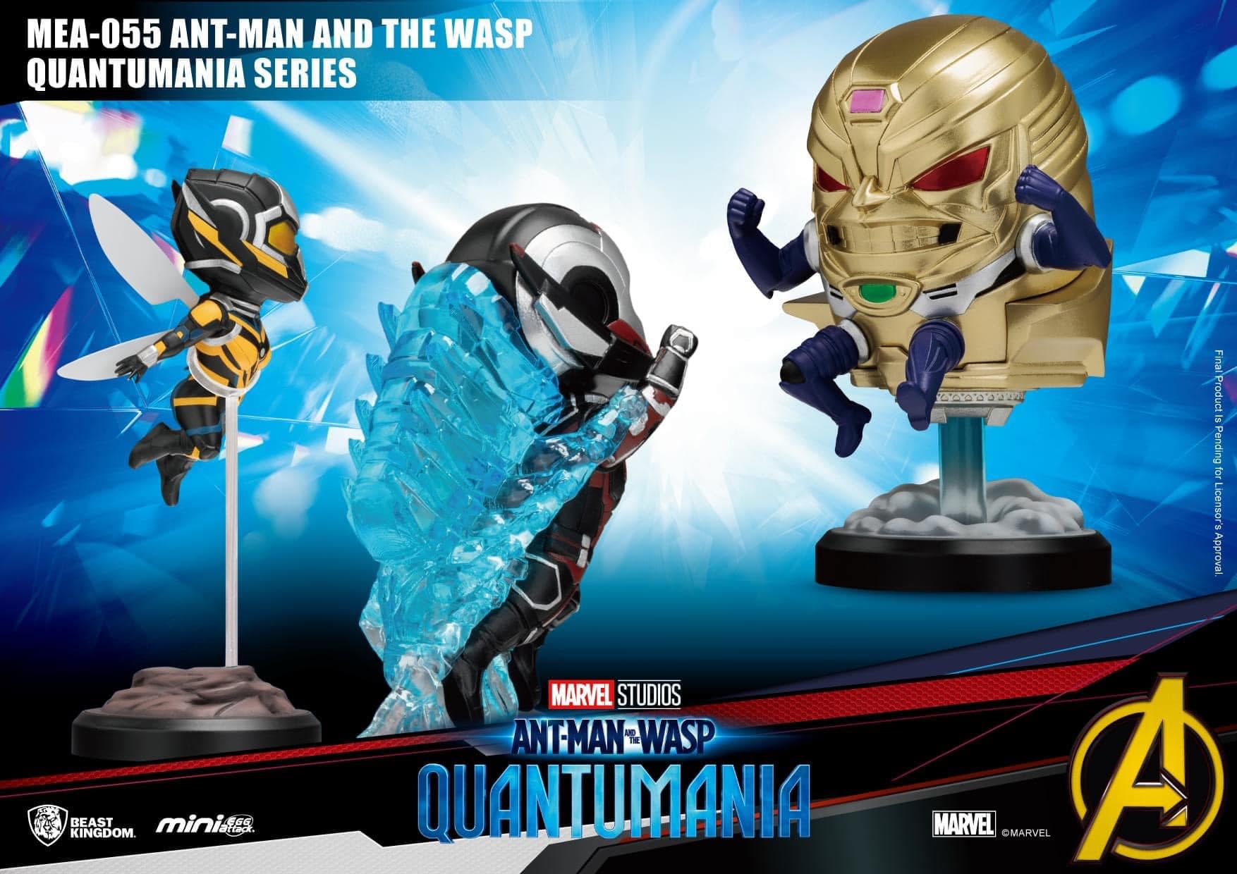 Beast Kingdom Reveals New Ant-Man and the Wasp Quantumania Minis