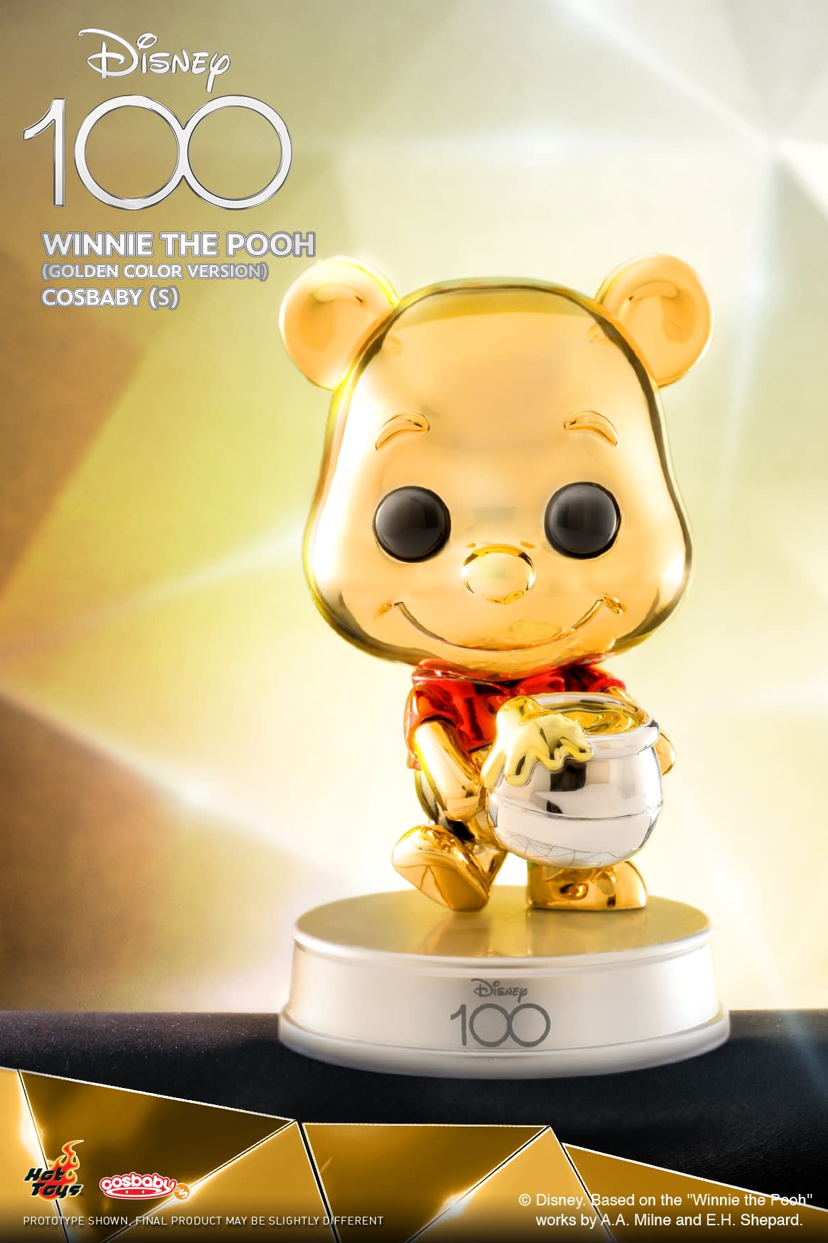 Mickey Mouse & Friends Go Platinum with Hot Toys New Cosbaby Figures
