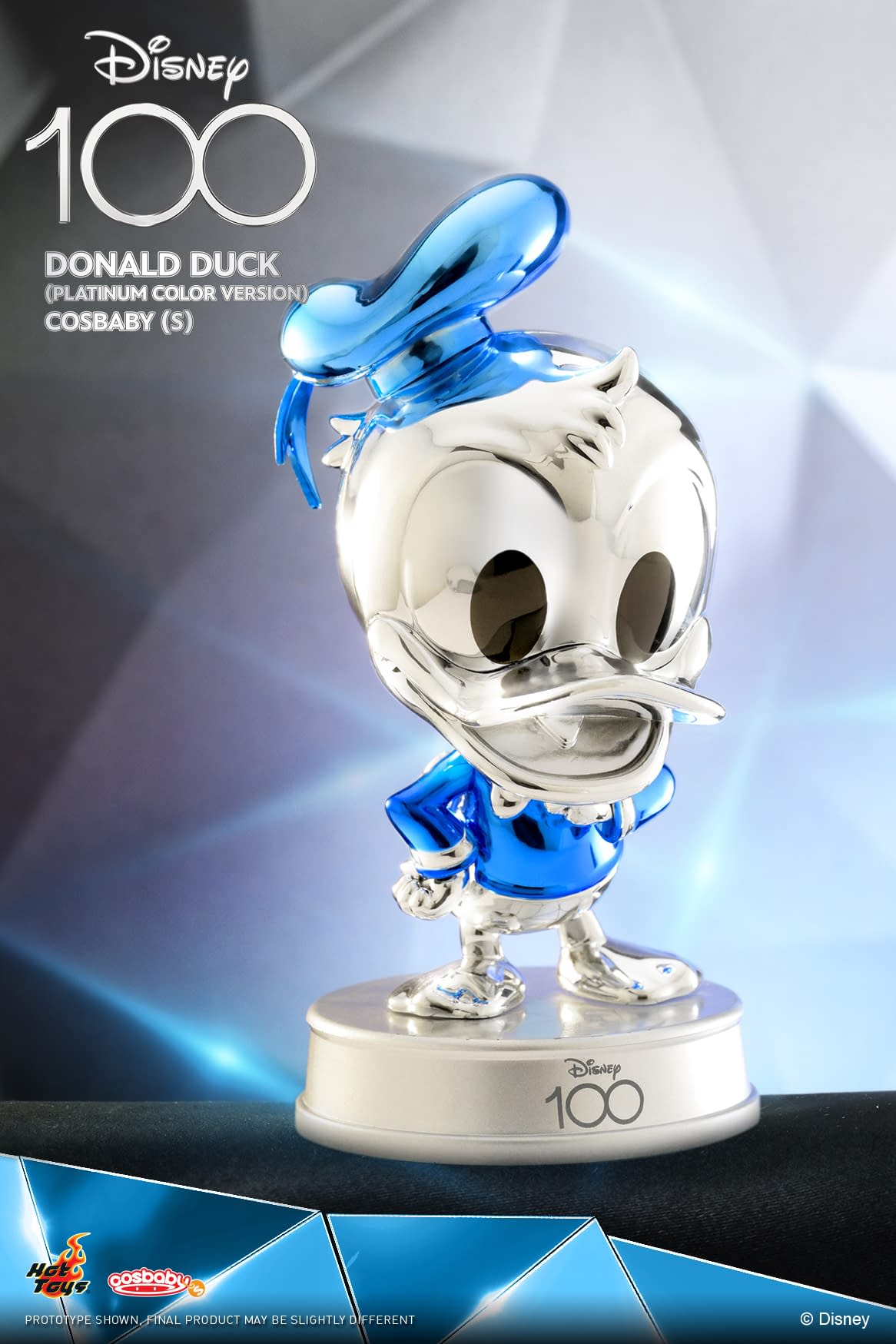 Mickey Mouse & Friends Go Platinum with Hot Toys New Cosbaby Figures