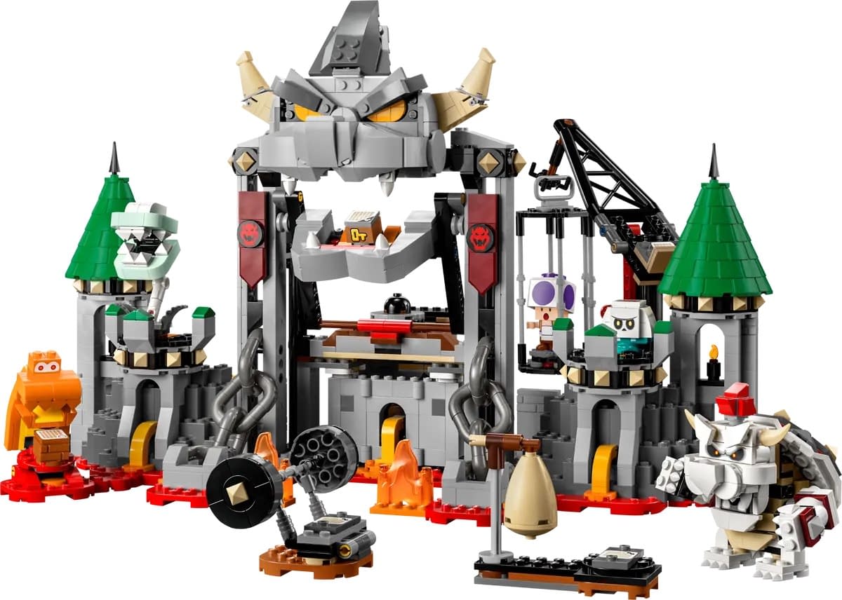 Enter the Dry Bowser Castle with LEGO's Super Mario Bros. Expansion