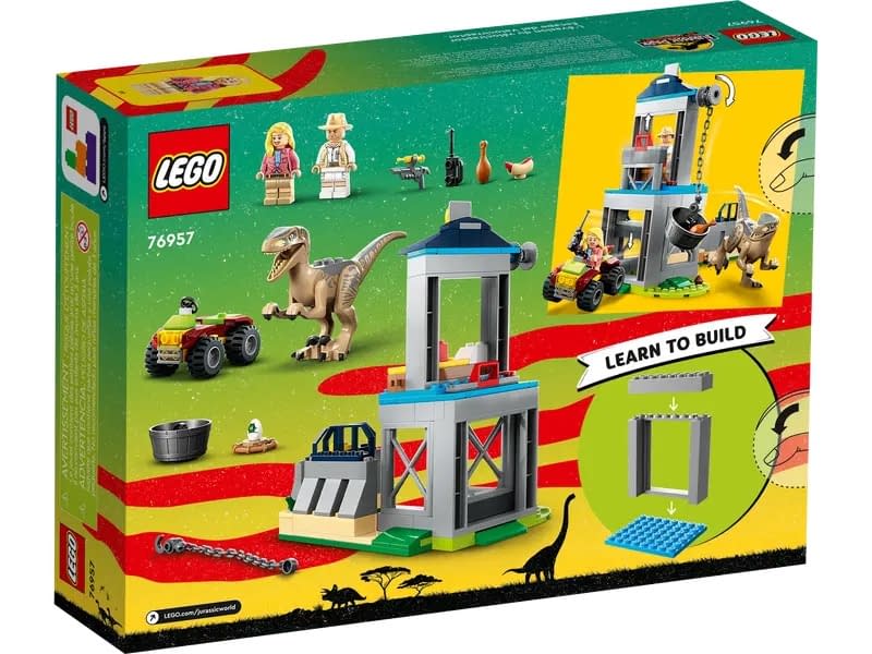 Watch Out for the Velociraptor's with LEGO's Next Jurassic Park Set