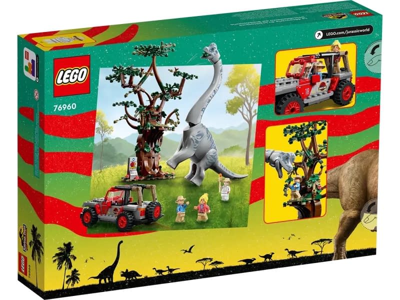 LEGO Celebrates Jurassic Park 30th Anniversary with New Dino Sets