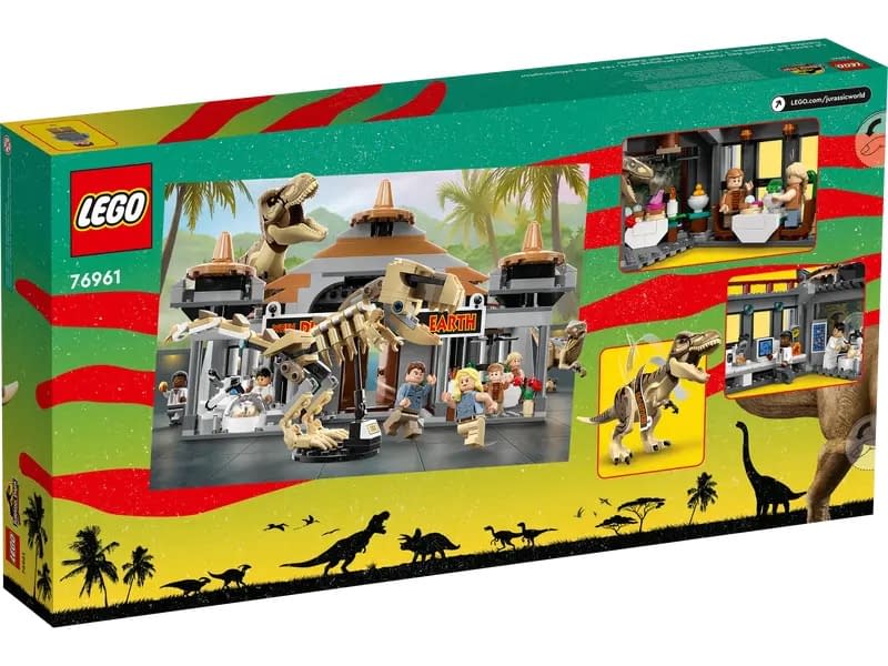 Help the Sick Triceratops In Jurassic Park with LEGO's Next Dino Set 