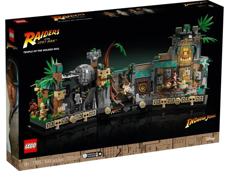 Indiana Jones Returns to LEGO with Temple of the Golden Idol Set