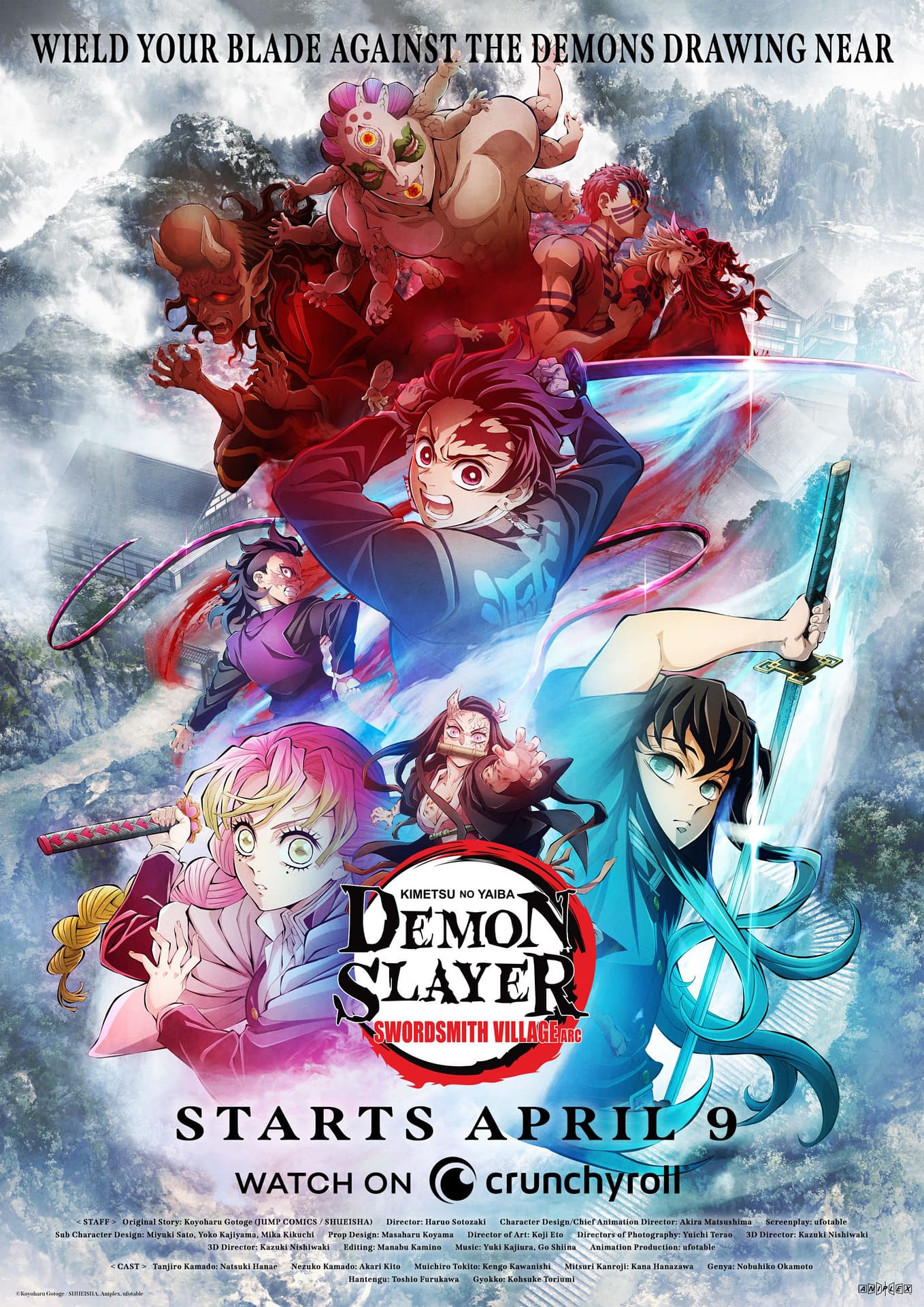 Demon Slayer: Kimetsu no Yaiba To The Swordsmith Village (2023) - Movie
