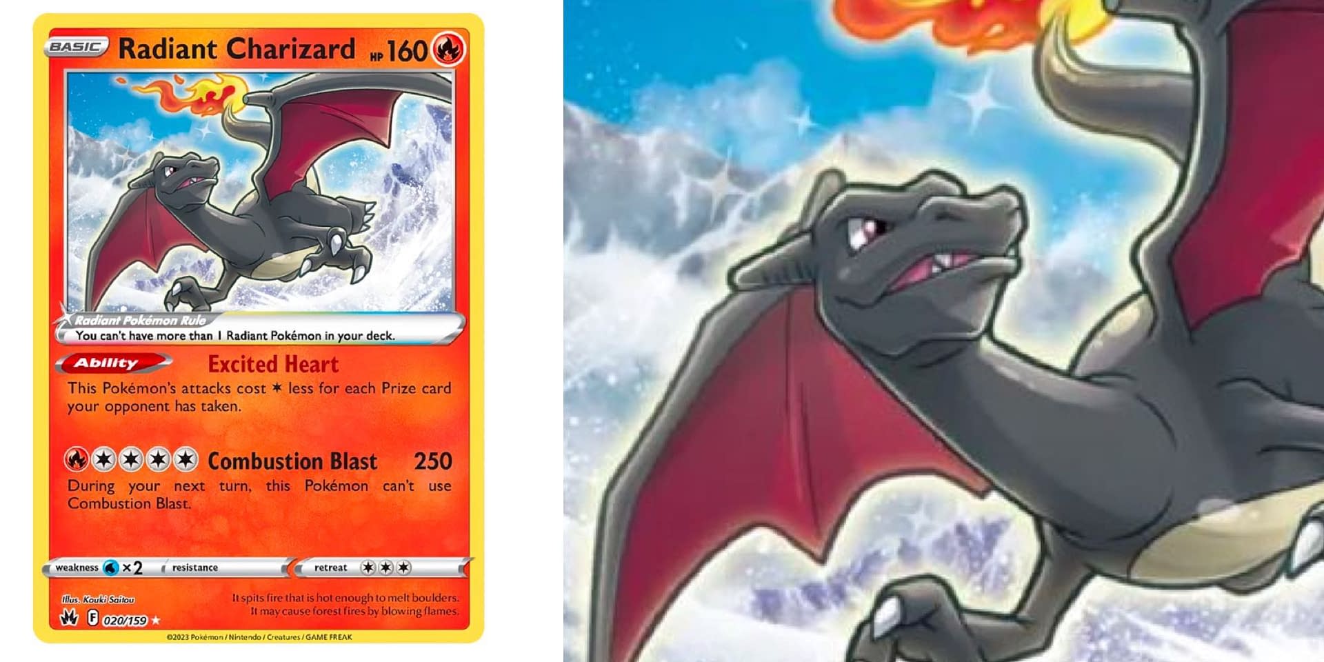 Shiny Charizard / Pokémon Brilliant Diamond and Shining Pearl