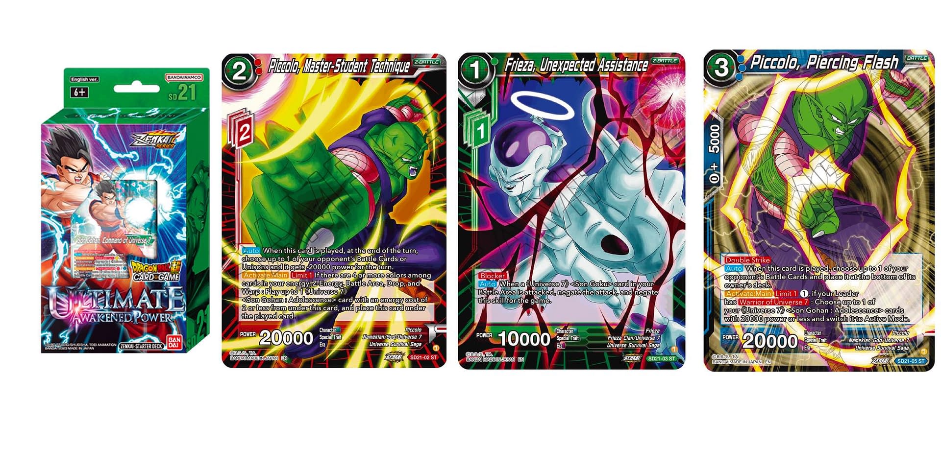 Dragon Ball Super Card Game: The Tournament of Power Checklist