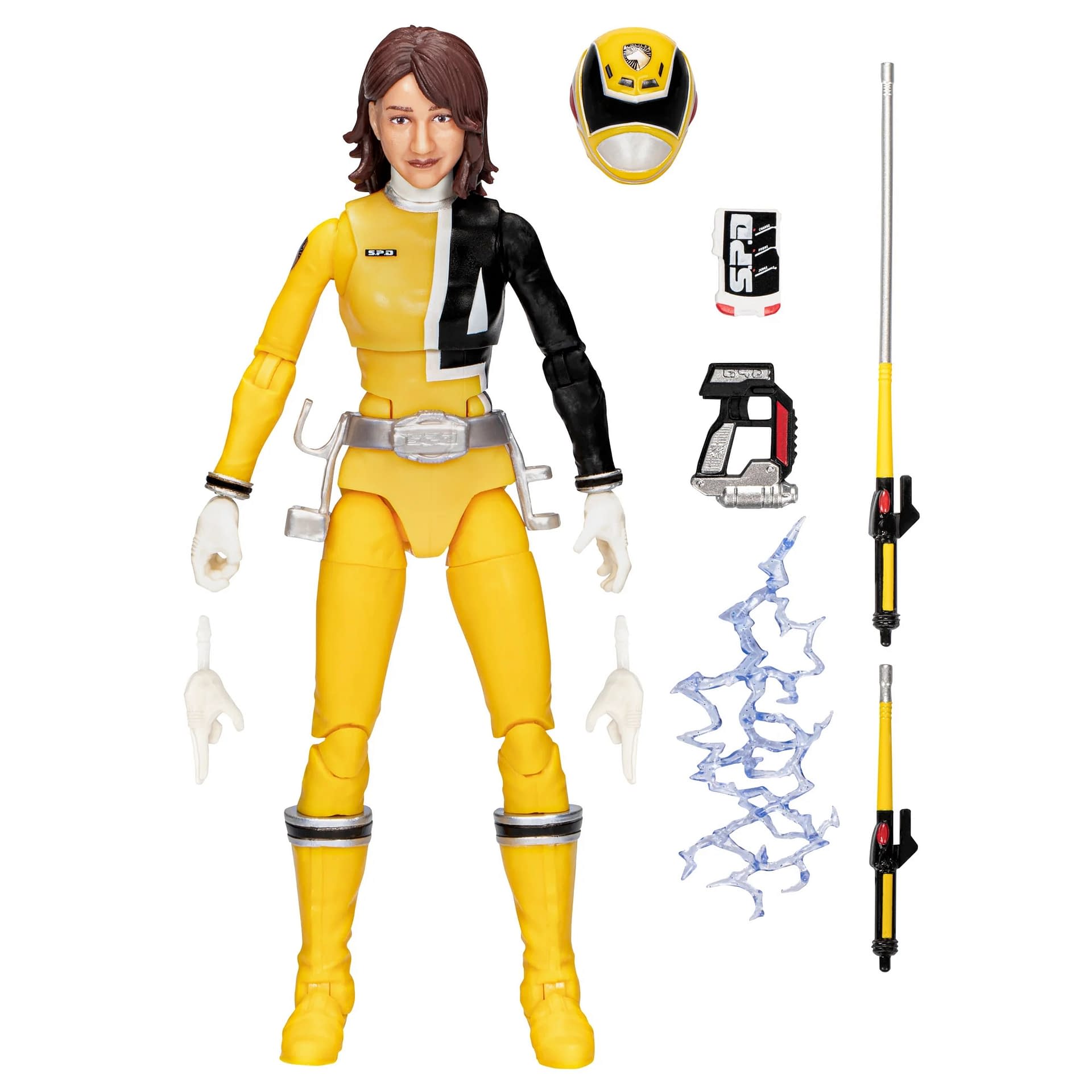 Power Rangers S.P.D. Yellow Ranger Joins Hasbro's Lightning Collection  