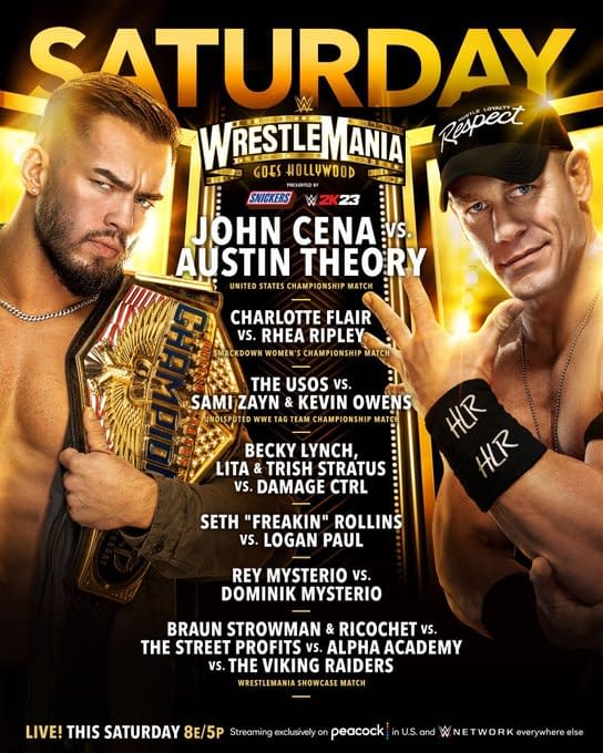 WrestleMania Night One and Two Lineup Revealed for This Weekend