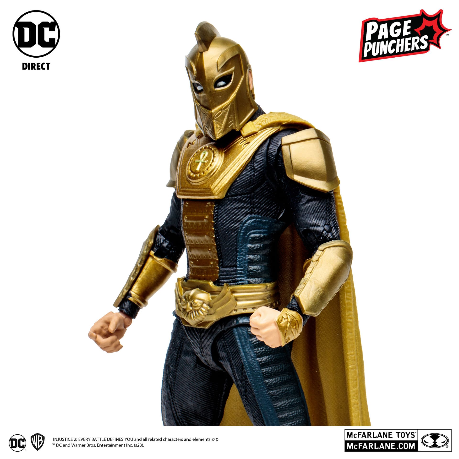 DC Comics Dr. Fate Returns to McFarlane Toys for Injustice 2 Wave 