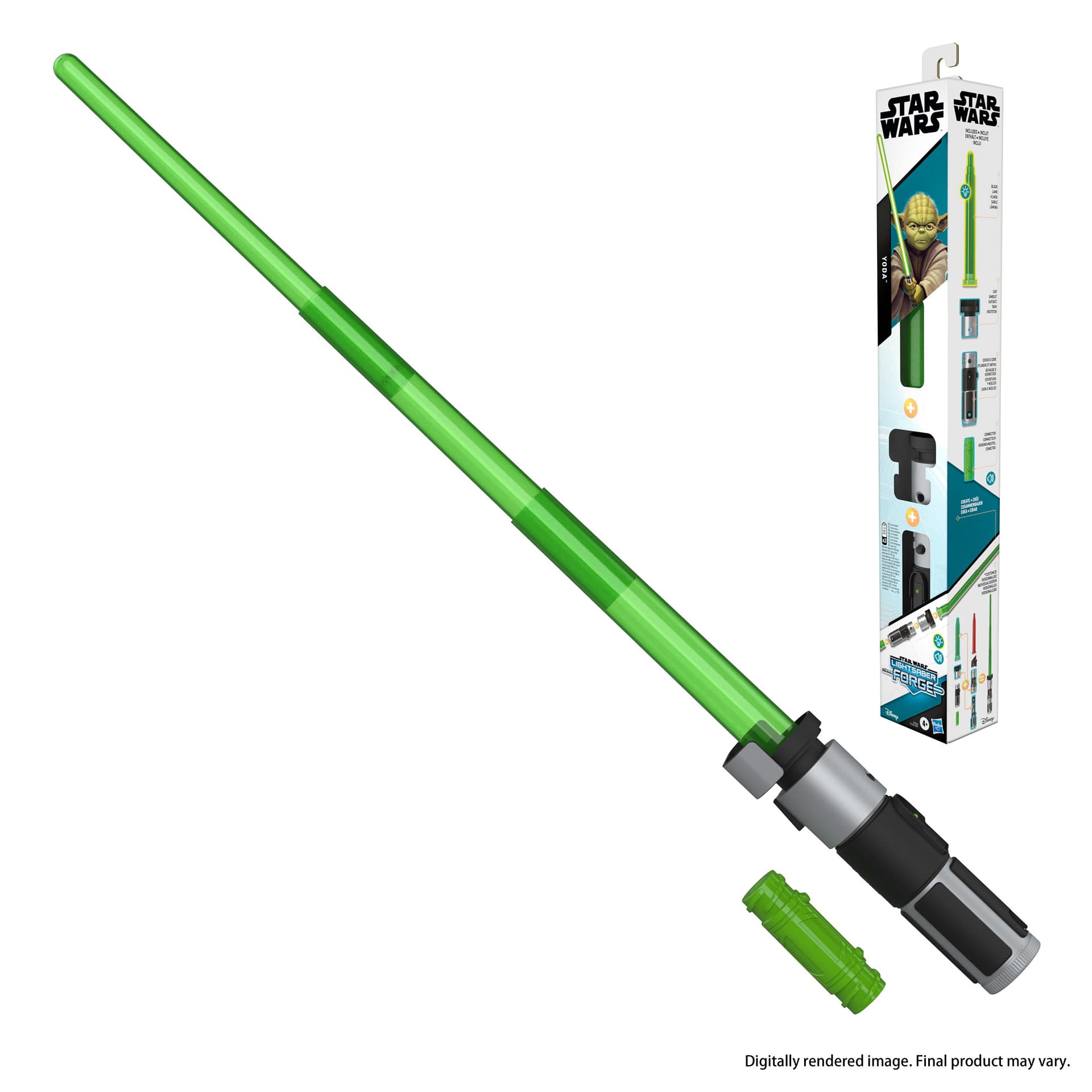 Star Wars Jedi Master Yoda Enters Hasbro's Lightsaber Forge 