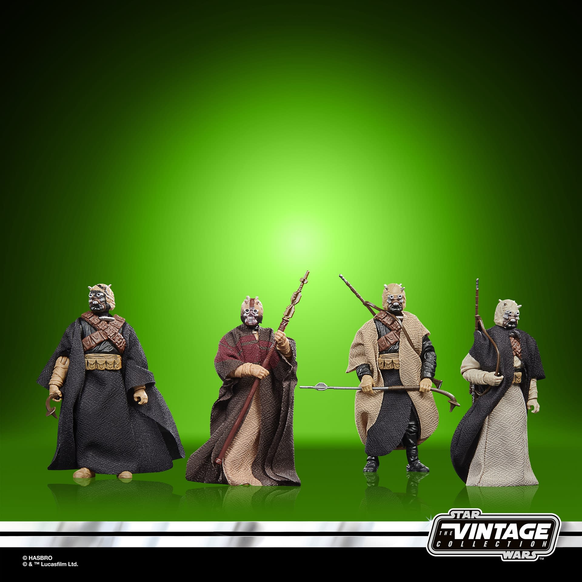 Return to the Sands of Tatooine with Hasbro's Tusken Raider 4-Pack