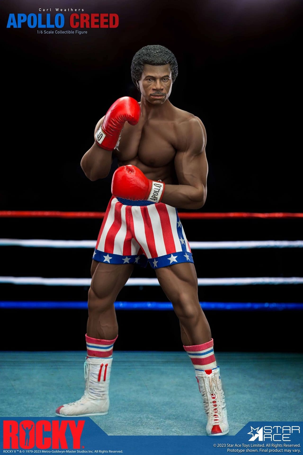 Apollo Creed Gets a KO with Star Ace Toys Latest Rocky Figure 