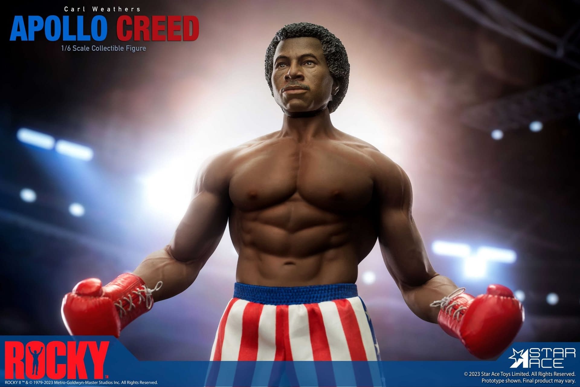 Apollo Creed Gets a KO with Star Ace Toys Latest Rocky Figure 