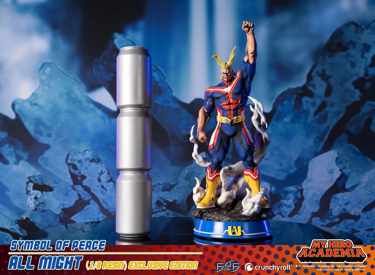 My Hero Academia's All Might is a Symbol of Peace with First 4 Figures
