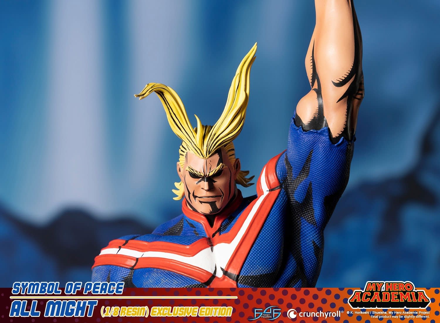 My Hero Academia's All Might is a Symbol of Peace with First 4 Figures