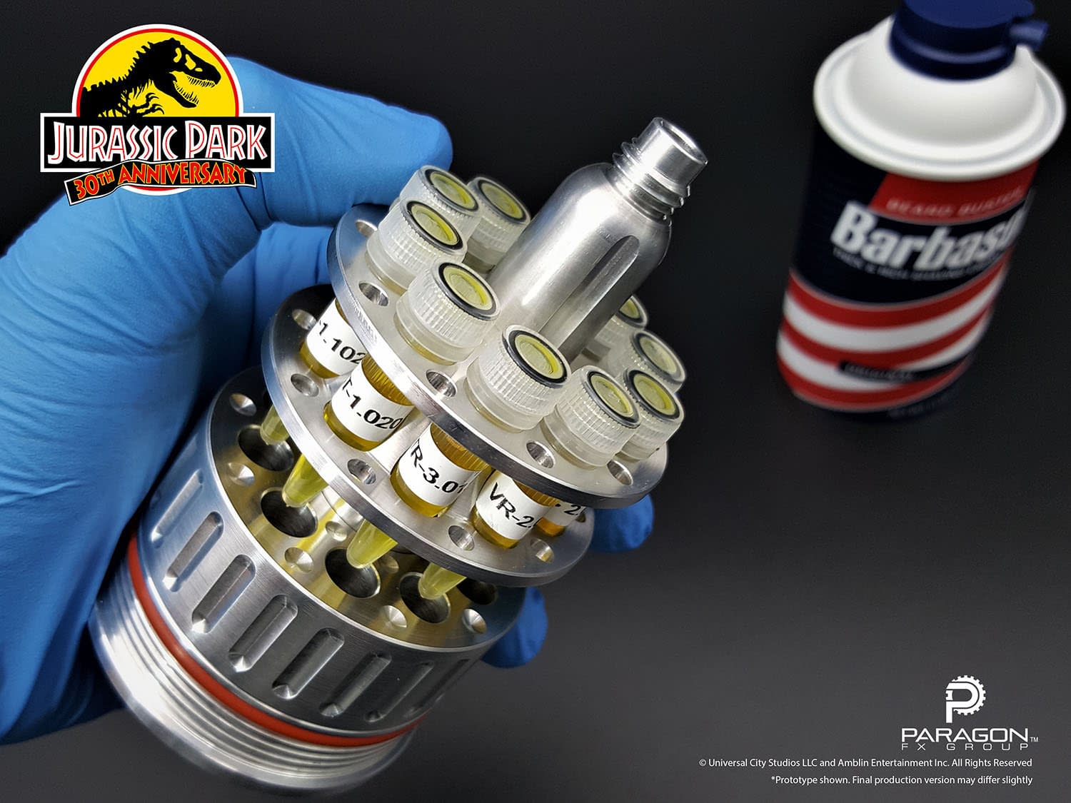Return to Jurassic Park with Paragon FX Group's Barbasol Cryo-Can Prop