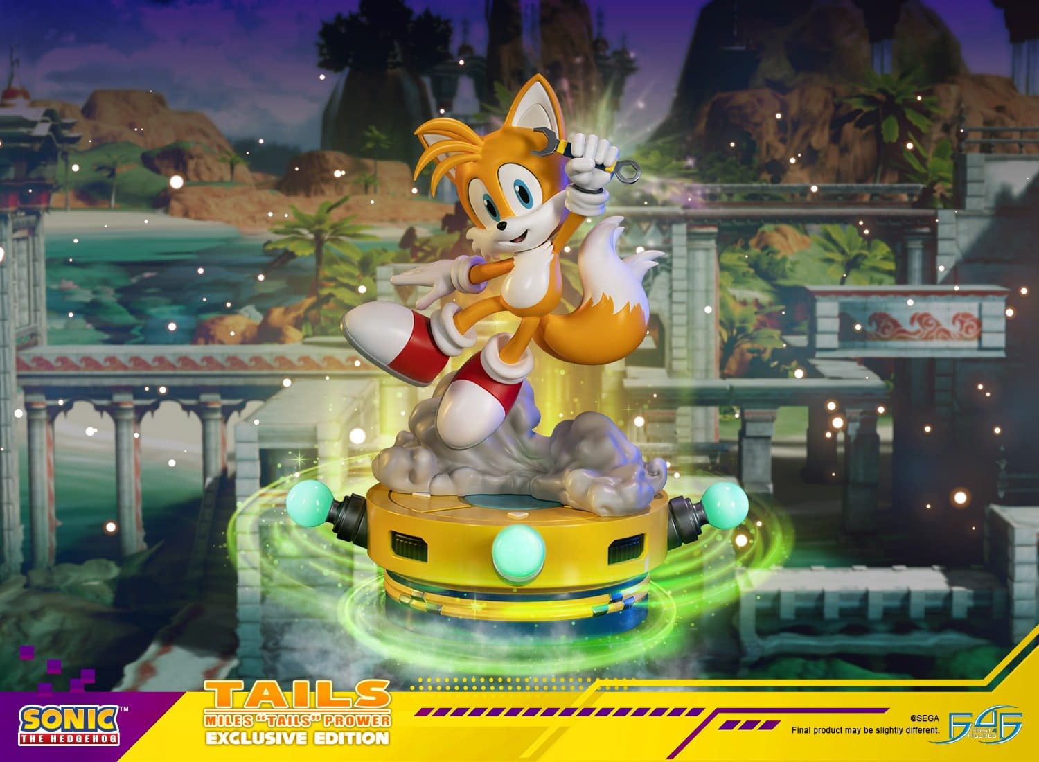 Sonic The Hedgehog Classic Tails Statue