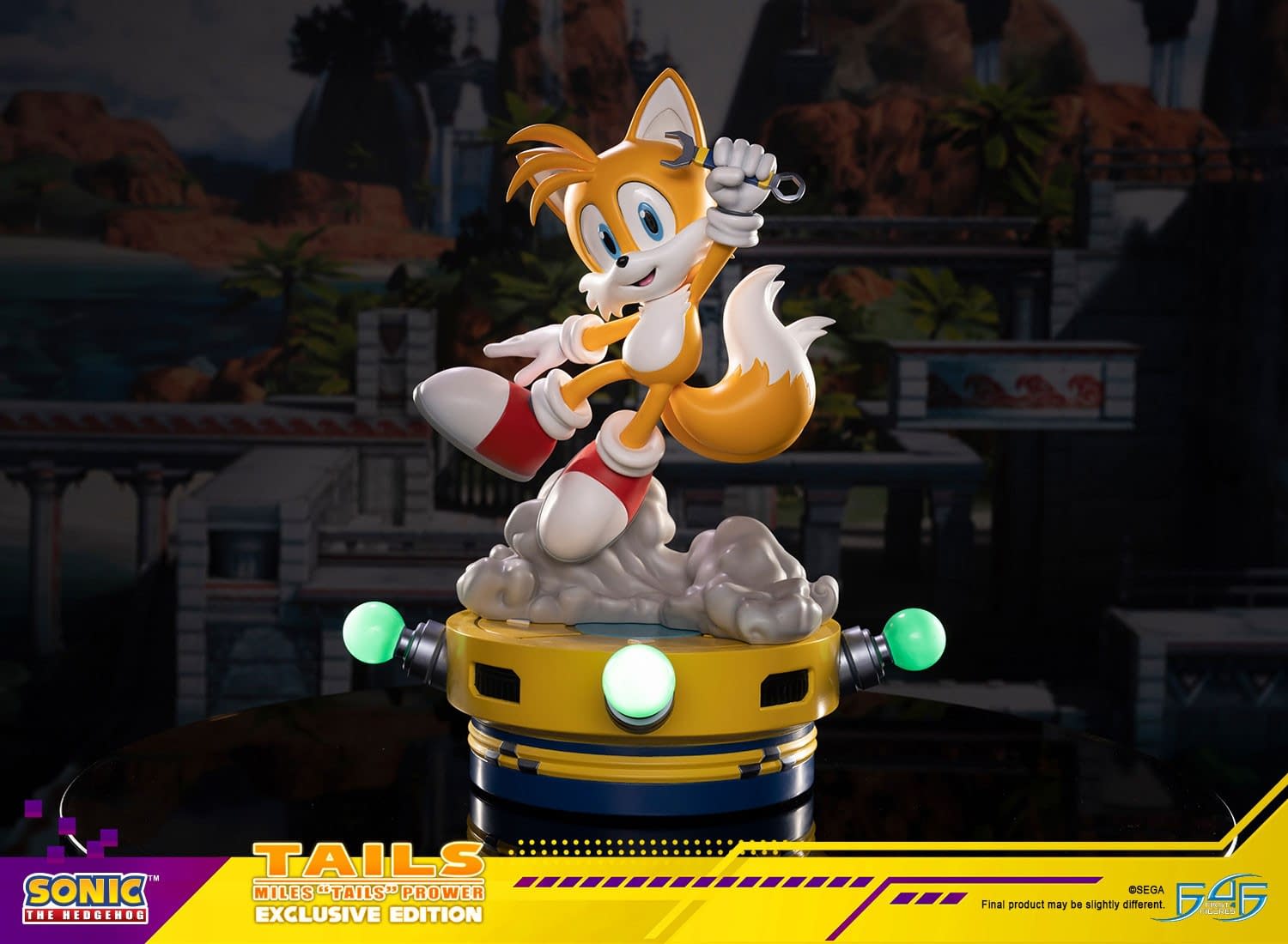Tails Saves the Day with New Sonic the Hedgehog First 4 Figures Statue 