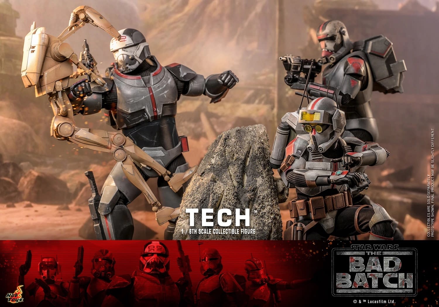 Bring The Bad Batch Adventures Home with Sideshow Collectibles
