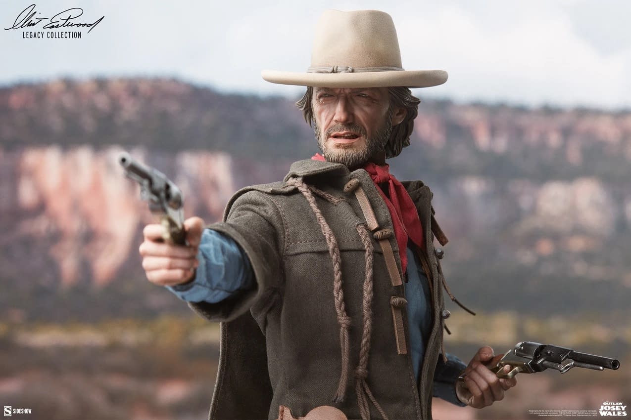 New Clint Eastwood Figures Arrives at Sideshow from The Outlaw (1976)