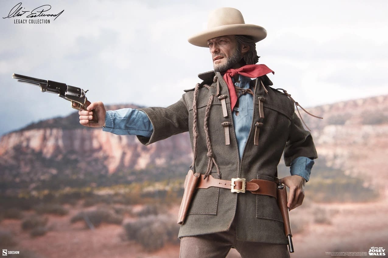 New Clint Eastwood Figures Arrives at Sideshow from The Outlaw (1976)