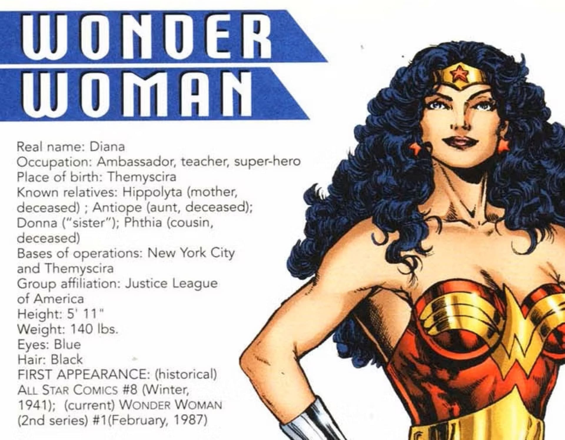 Wonder Woman Is Now 6 Foot 2 Inches, And 175 Pounds