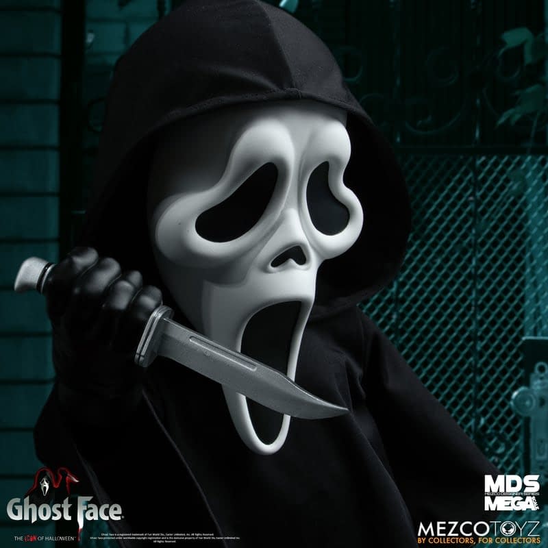 Don't Answer the Phone for Mezco Toyz New MDS Ghost Face Doll 