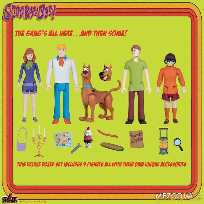 Mezco Toyz Reveals 5 Points Scooby-Doo Friends & Foes Figure Set