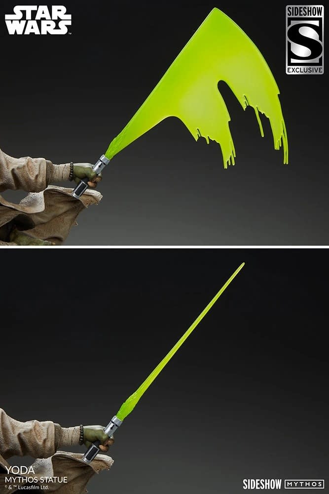 Enter the Star Wars Mythos with Sideshow Collectibles New Yoda Statue 